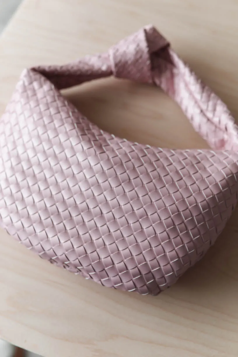 Margot Satchel Mini Cross Weave Bag