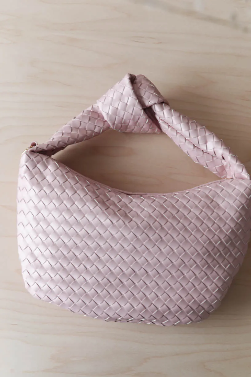 Margot Satchel Mini Cross Weave Bag
