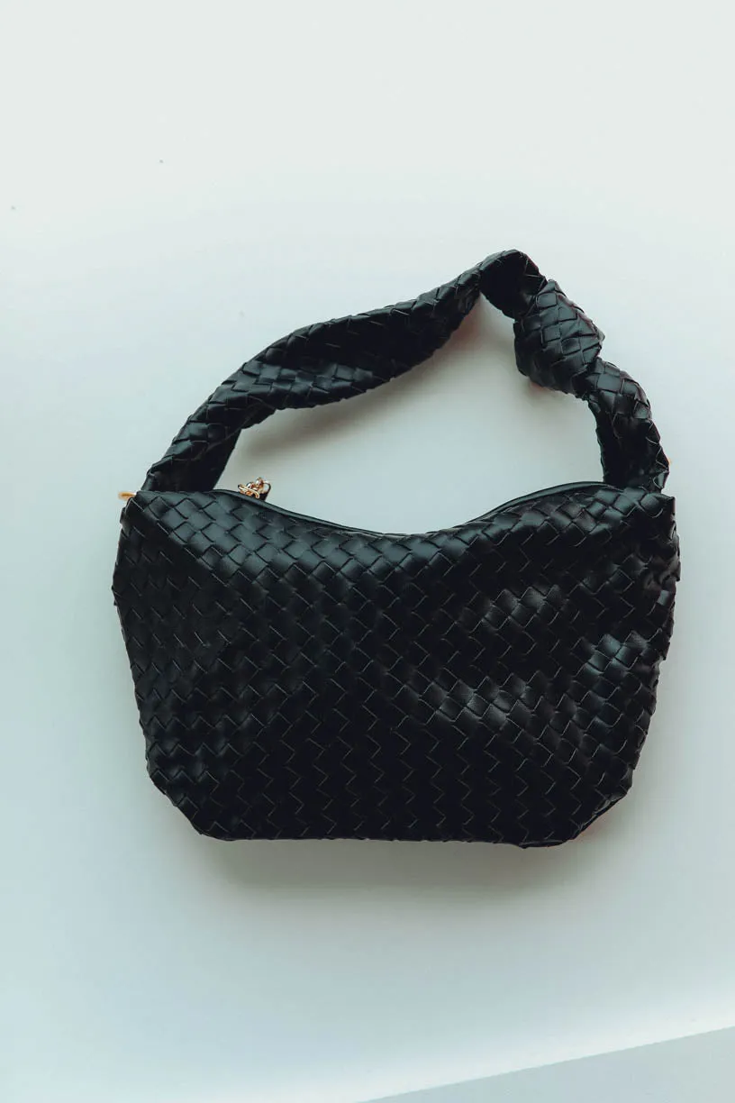 Margot Satchel Mini Cross Weave Bag