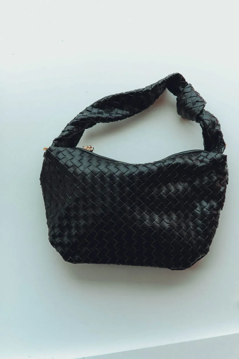 Margot Satchel Mini Cross Weave Bag