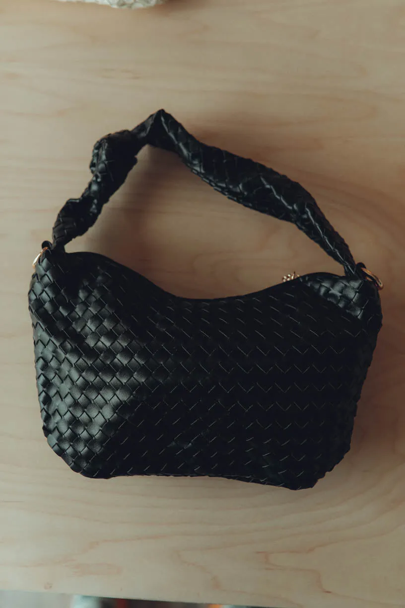 Margot Satchel Mini Cross Weave Bag