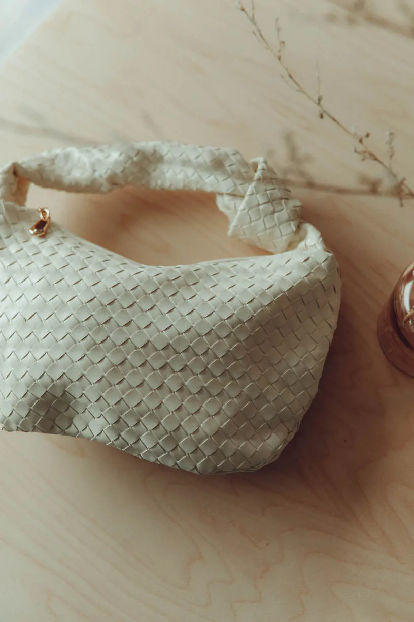 Margot Satchel Mini Cross Weave Bag
