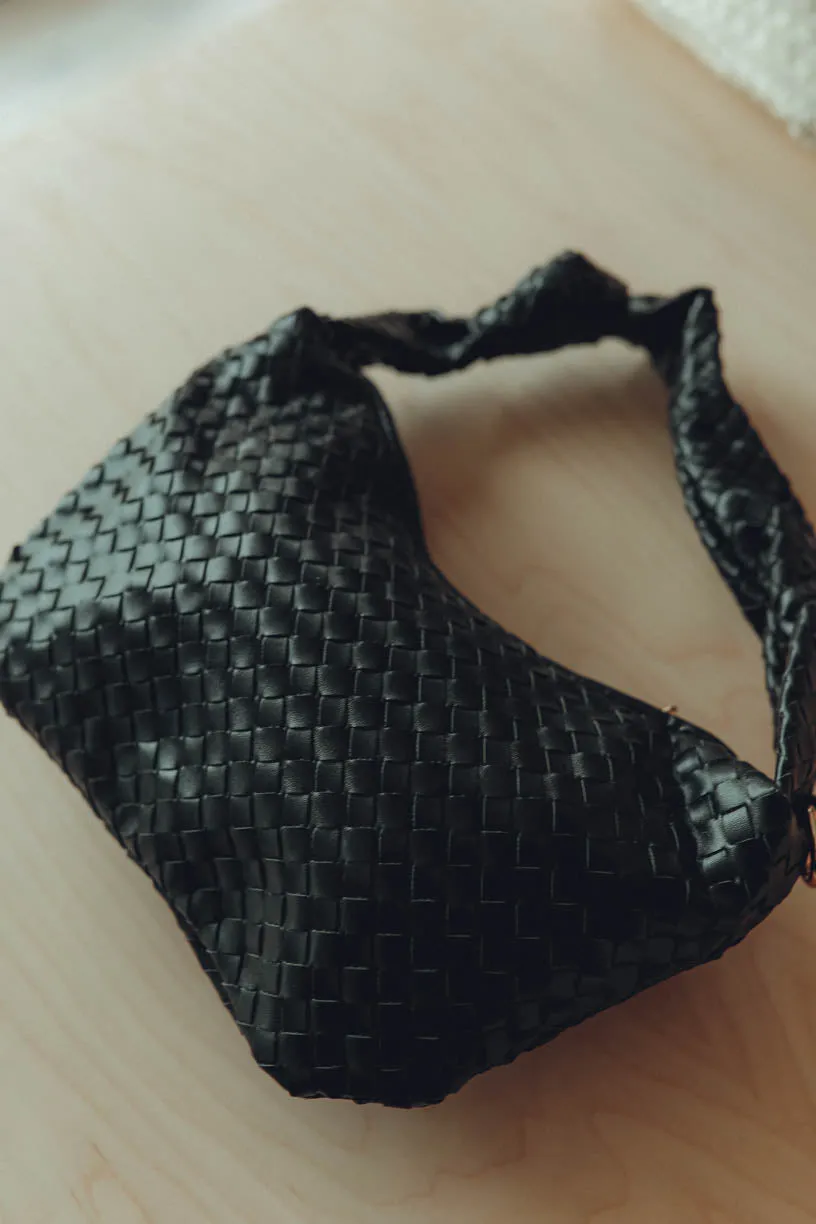 Margot Satchel Mini Cross Weave Bag