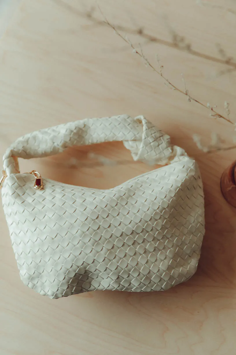 Margot Satchel Mini Cross Weave Bag