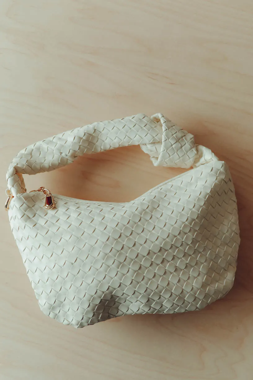 Margot Satchel Mini Cross Weave Bag