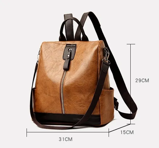 Maria Leather Backpack