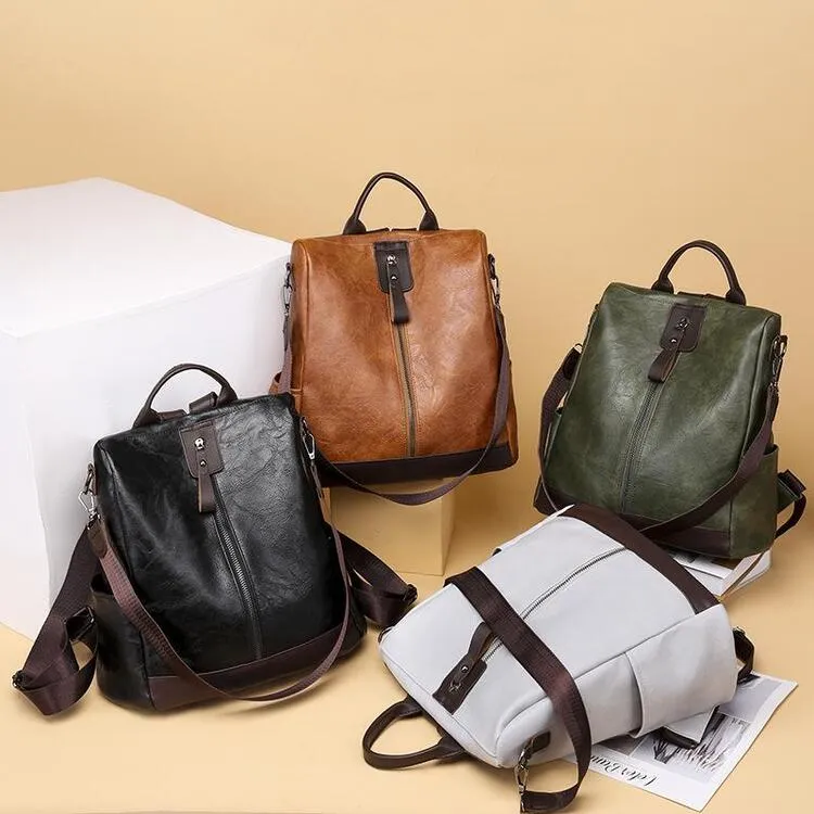 Maria Leather Backpack