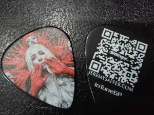 Maria Light Business Card Guitar Pick