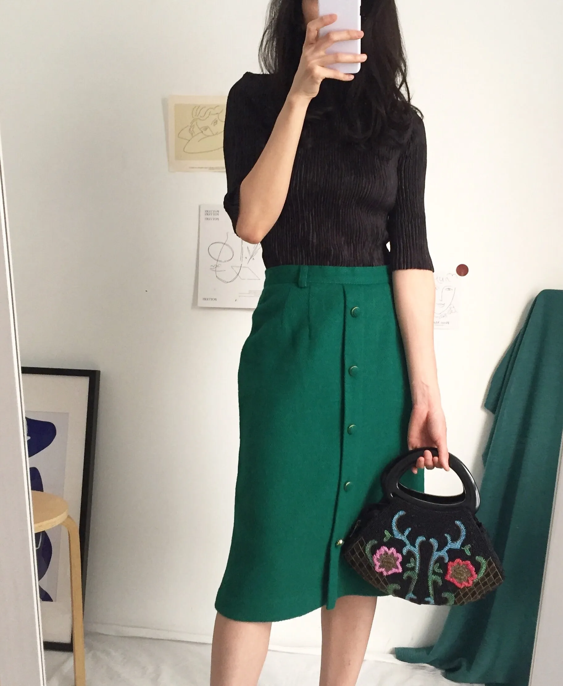 Marion skirt {Japanese vintage}