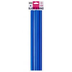 Meeco Slide Binder 10mm Blue - 10 Pack