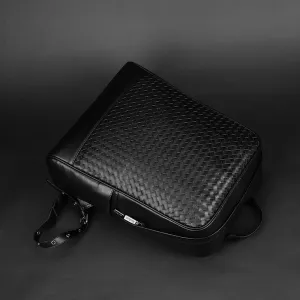Men's Woven Business Casual Travel Backpack