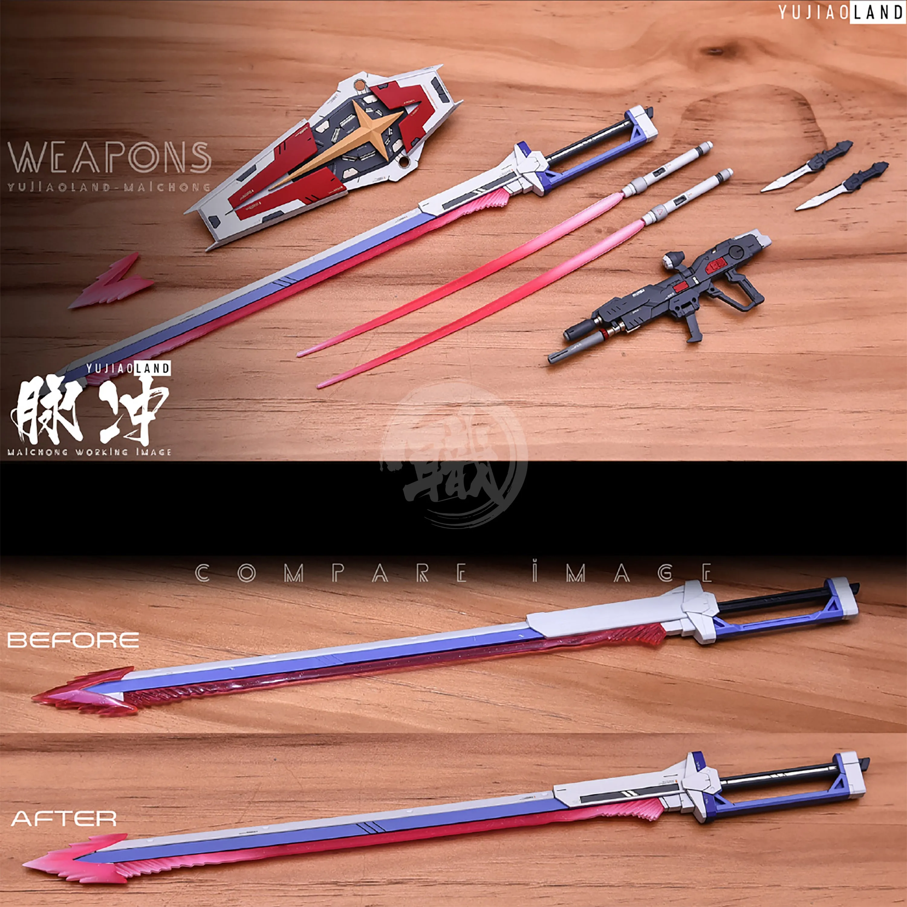 MG Force Impulse Resin Conversion Kit