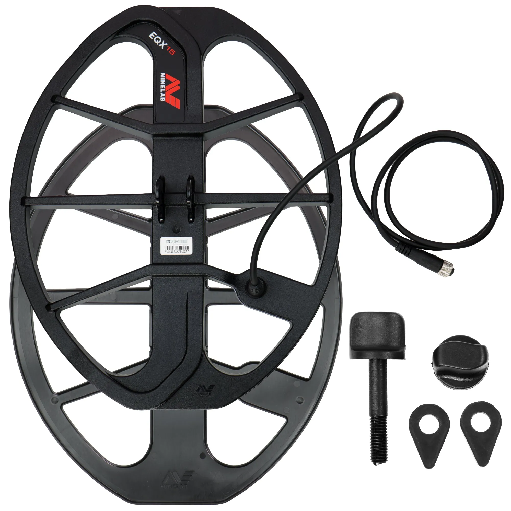 Minelab EQUINOX 900 Multi-IQ Metal Detector with 6", 11" and 15" Coils