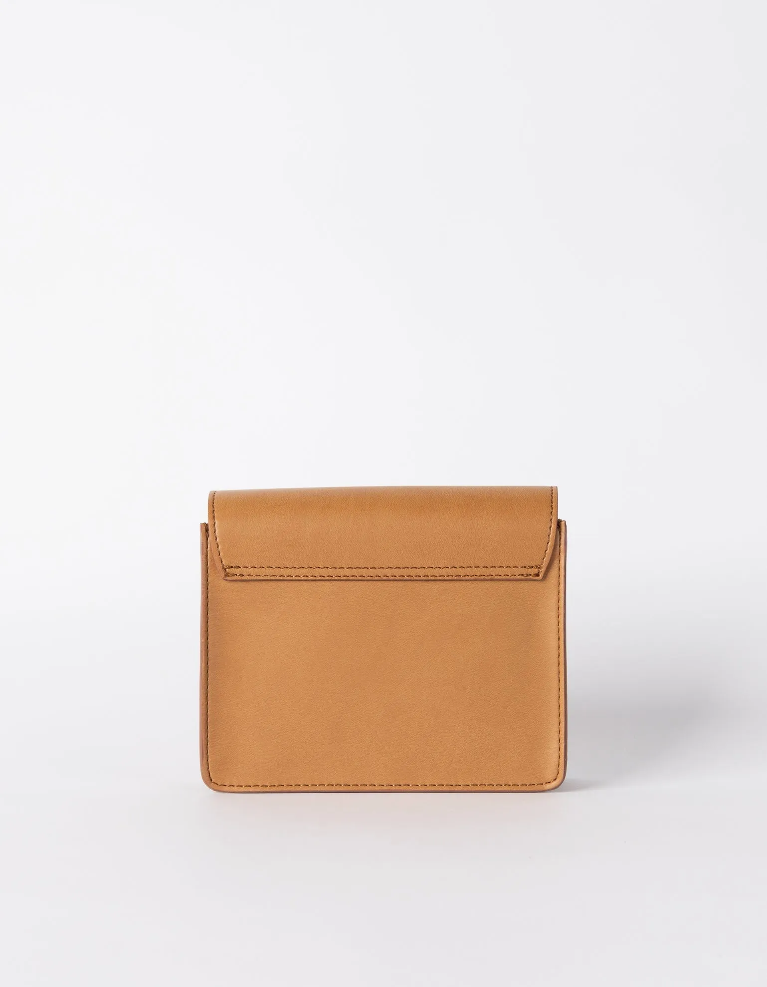Mini Audrey Apple Leather Vegan Crossbody | Brown