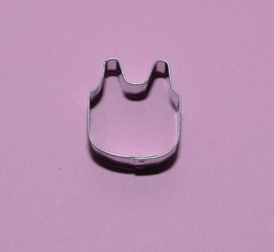 Mini Baby Bib Cookie Cutter 3cm