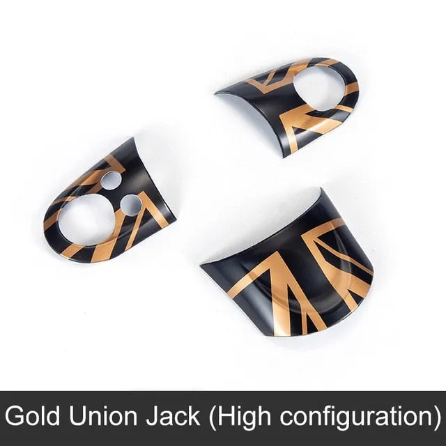 Mini Cooper Steering Wheel Stickers Cover Interior Decoration