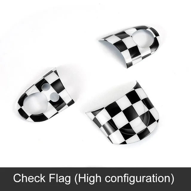 Mini Cooper Steering Wheel Stickers Cover Interior Decoration