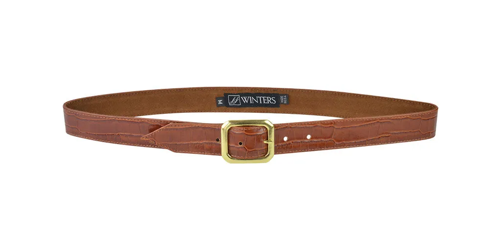 Mini Kylie Croco Belt