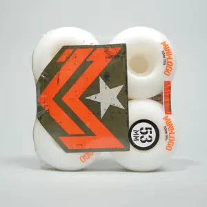 Mini Logo Wheels C Cut - 53mm