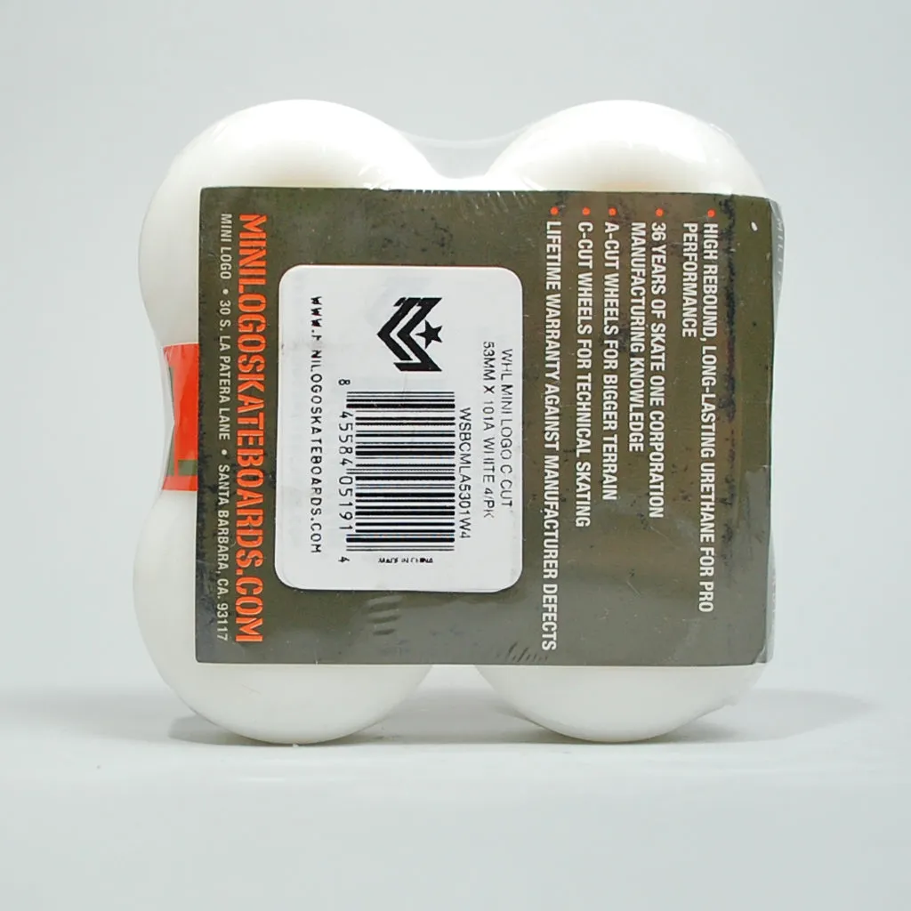 Mini Logo Wheels C Cut - 53mm