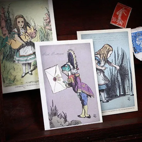 Mini Postcard Set - Alice