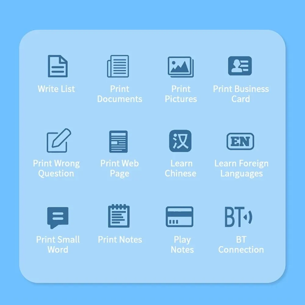 Mini Printer - Compact & Versatile Printing Solution