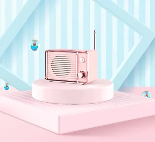 Mini Radio Bluetooth Speaker