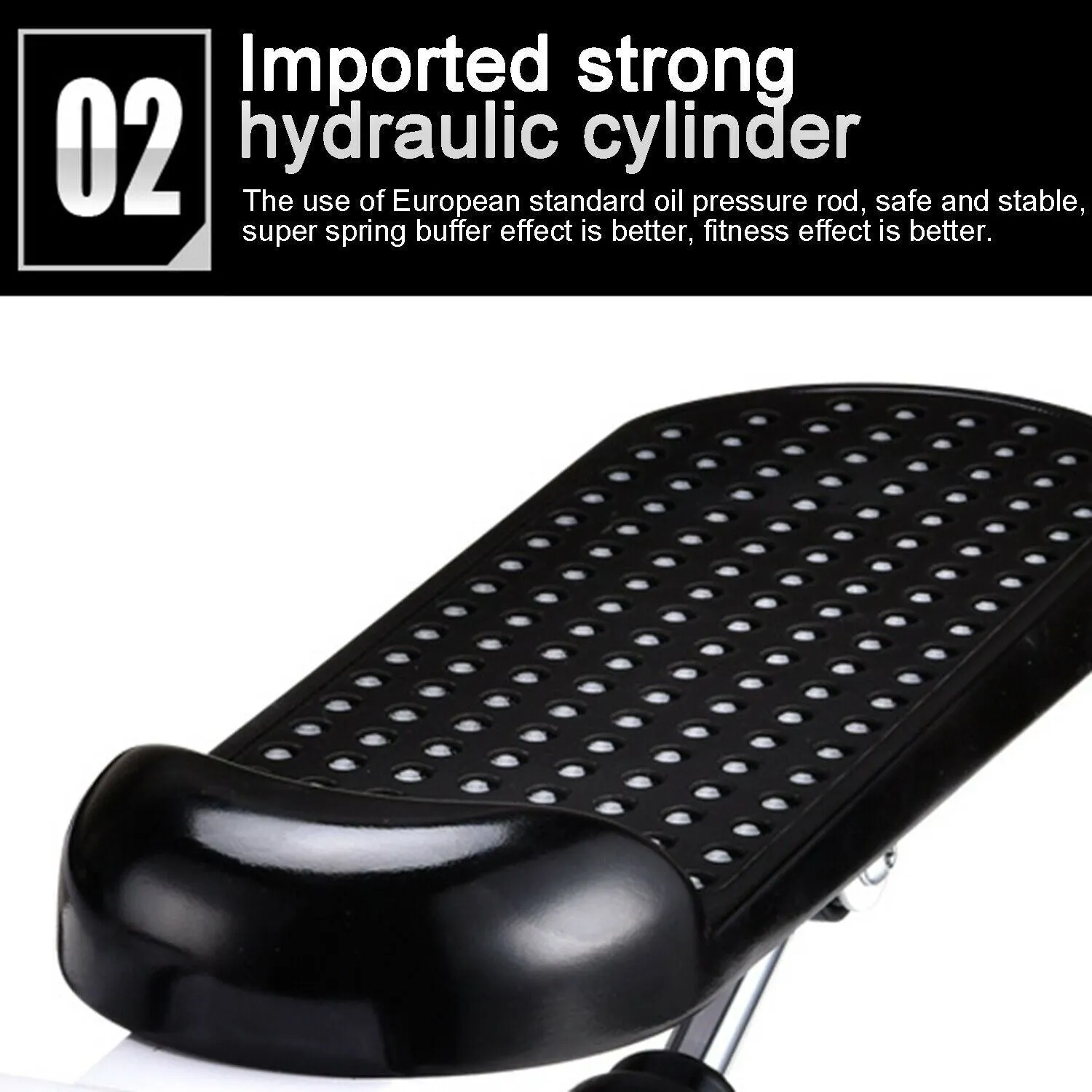 Mini Stepper With Resistance Bands