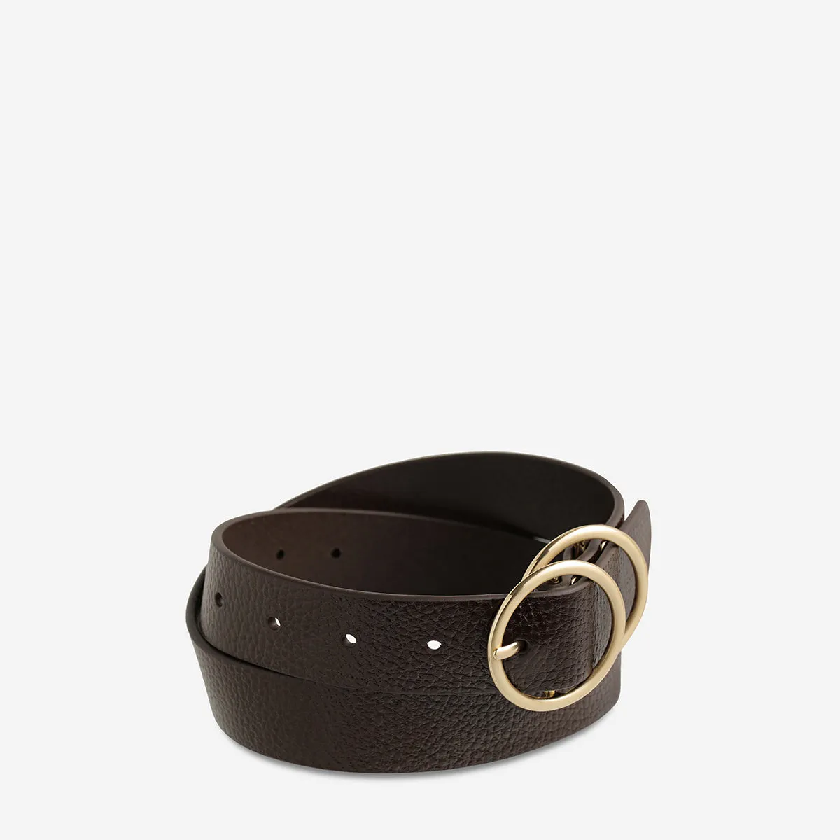 Mislaid Belt - Choc / Gold