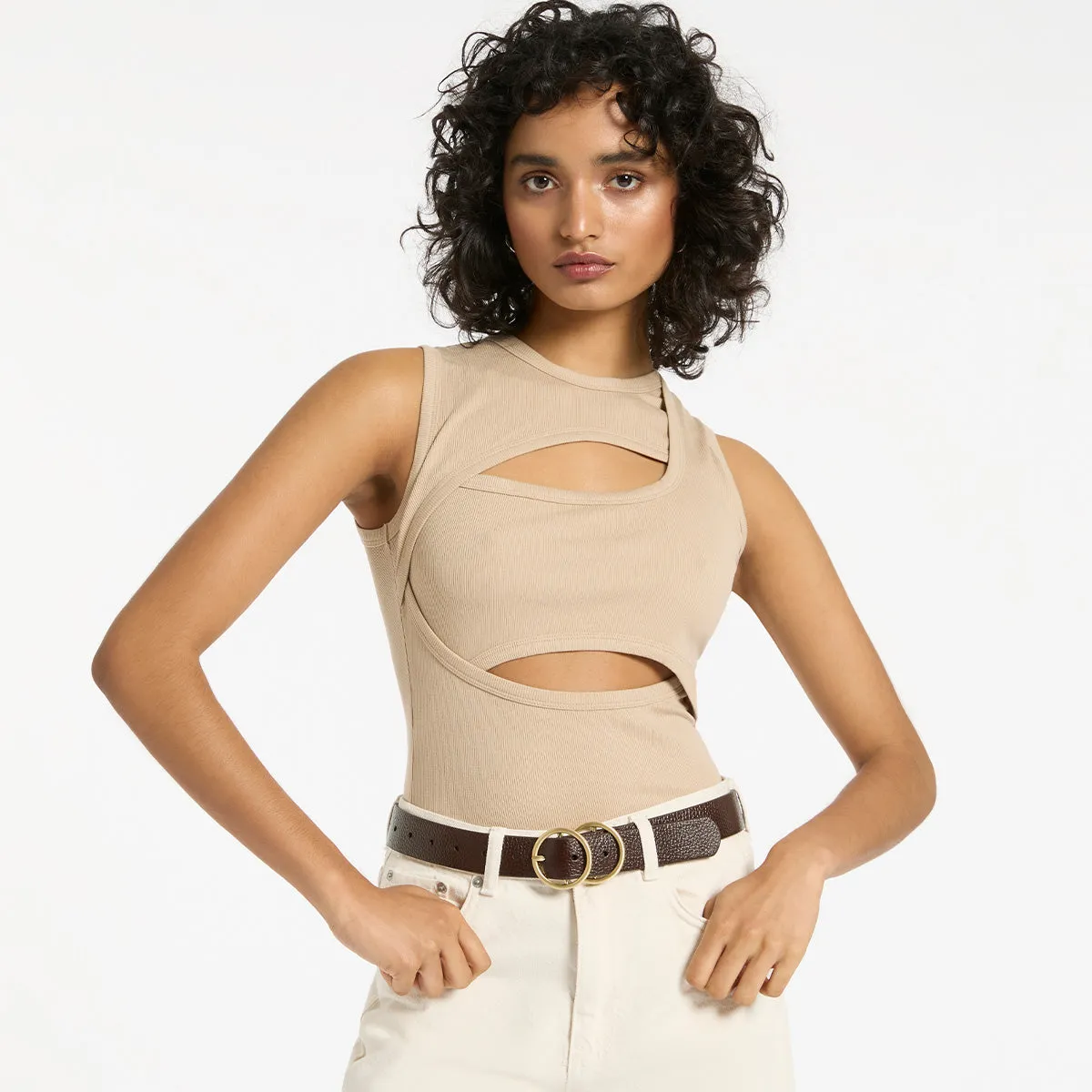 Mislaid Belt - Choc / Gold