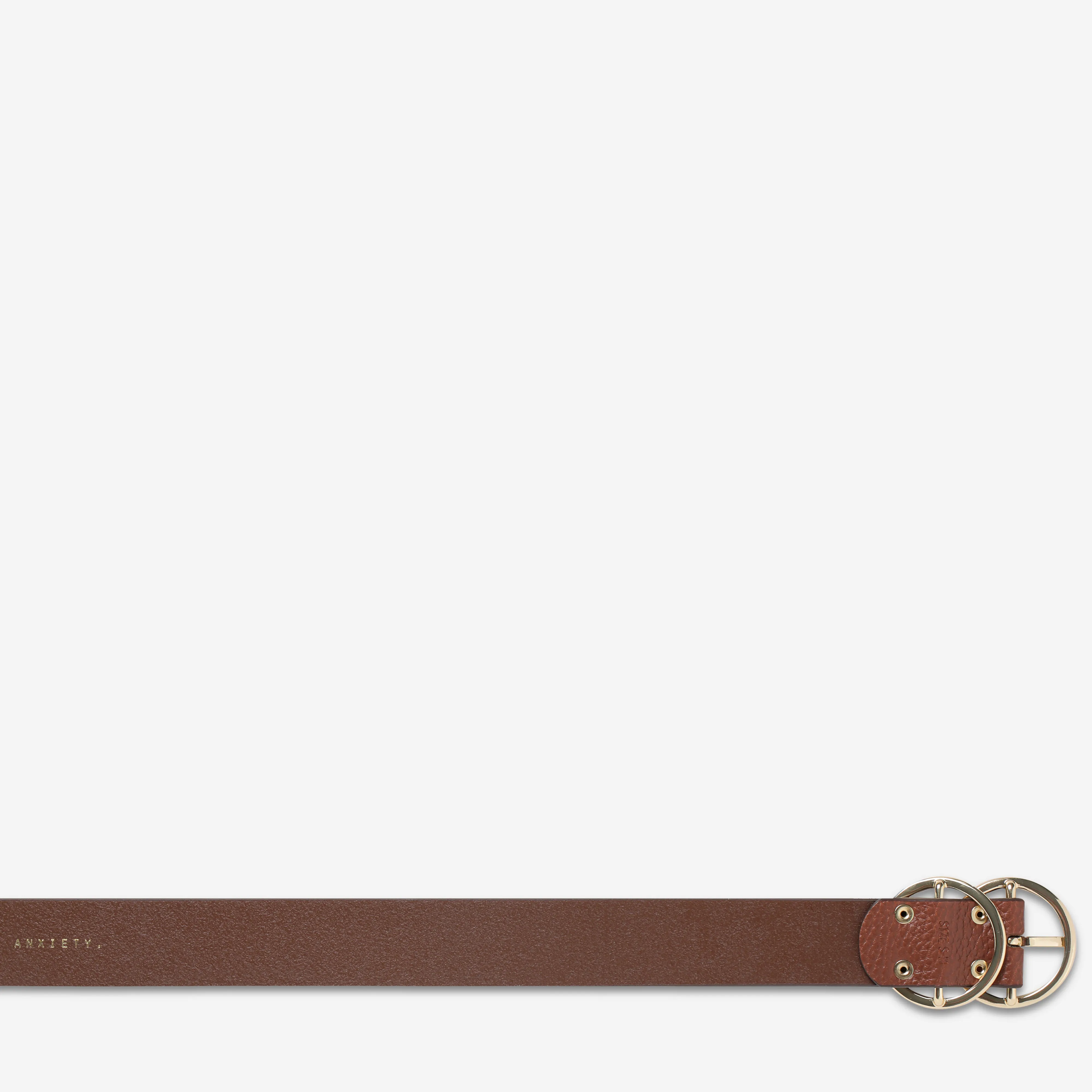 Mislaid Belt - Tan / Gold