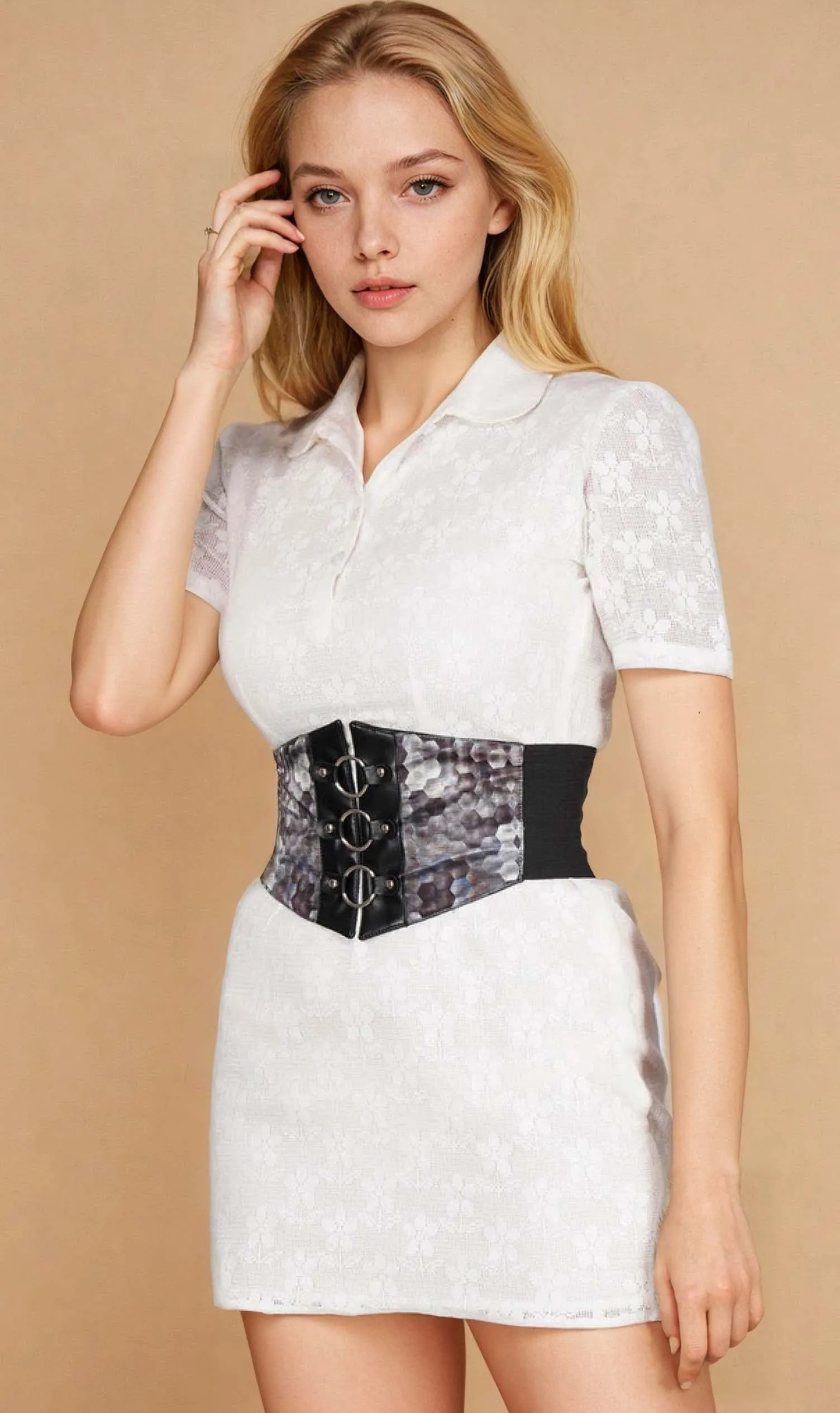 Mistee Satin Corset Belt