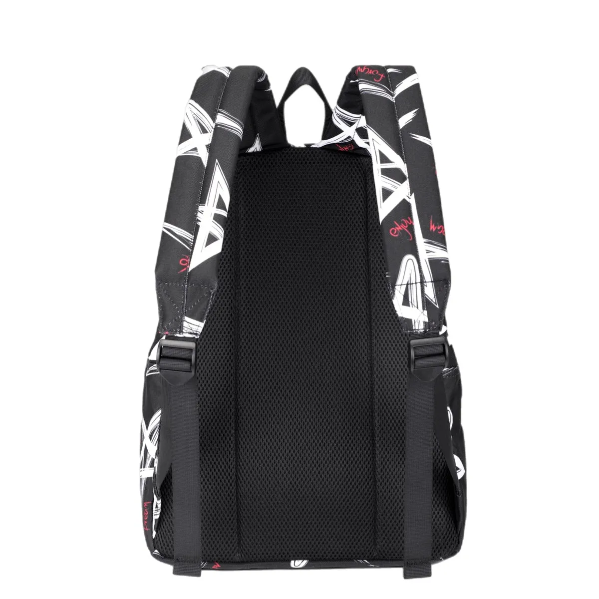 Mochila Joaquina | Negro Estrellas Blancas