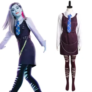 Monster High Frankie Stein Cosplay Costume Dress Outfits Halloween Carnival Suit