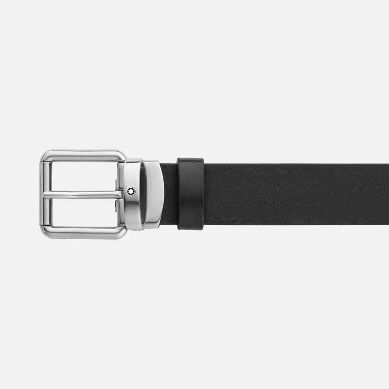 Montblanc brown leather belt 30mm 131185