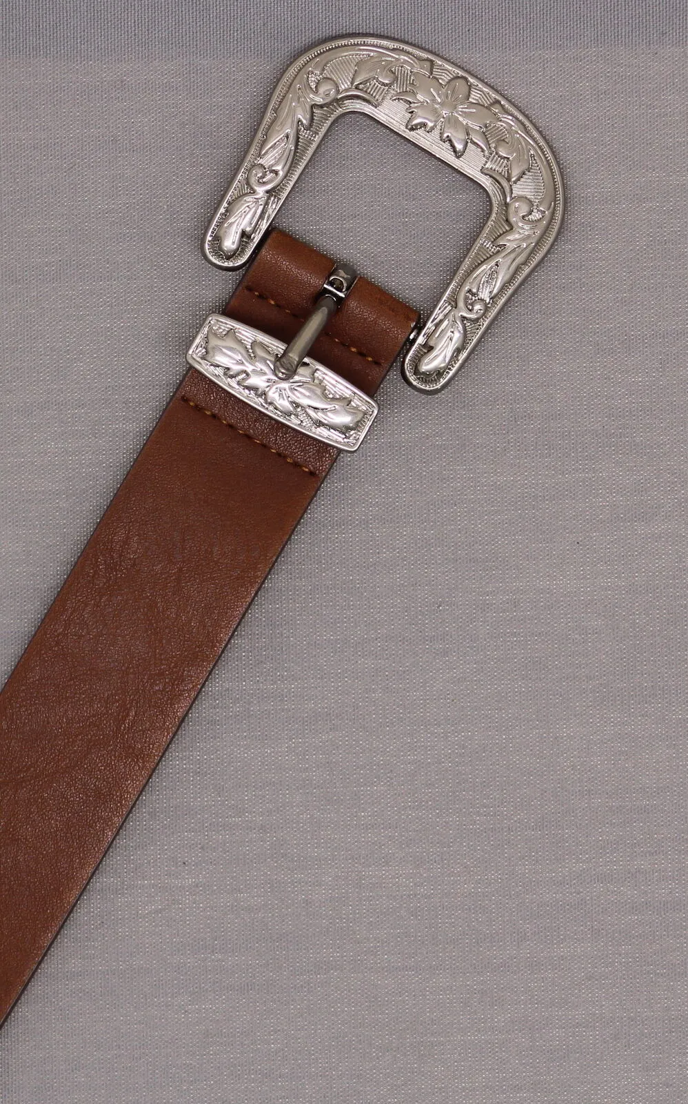 Mossimo Women's Western Style Belt Brown XS