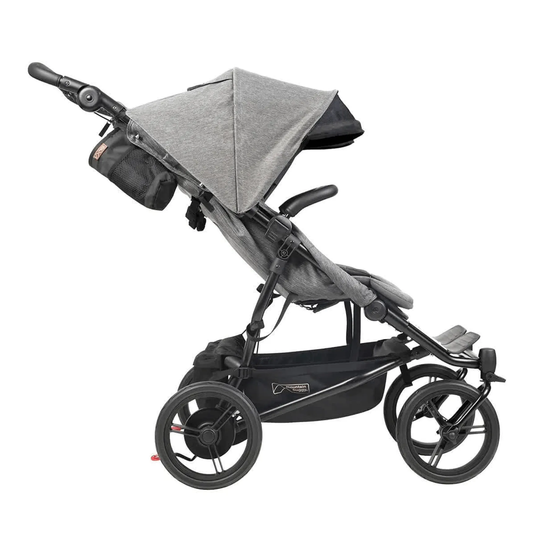 Mountain Buggy Duet Luxury with Satchel - Herringbone