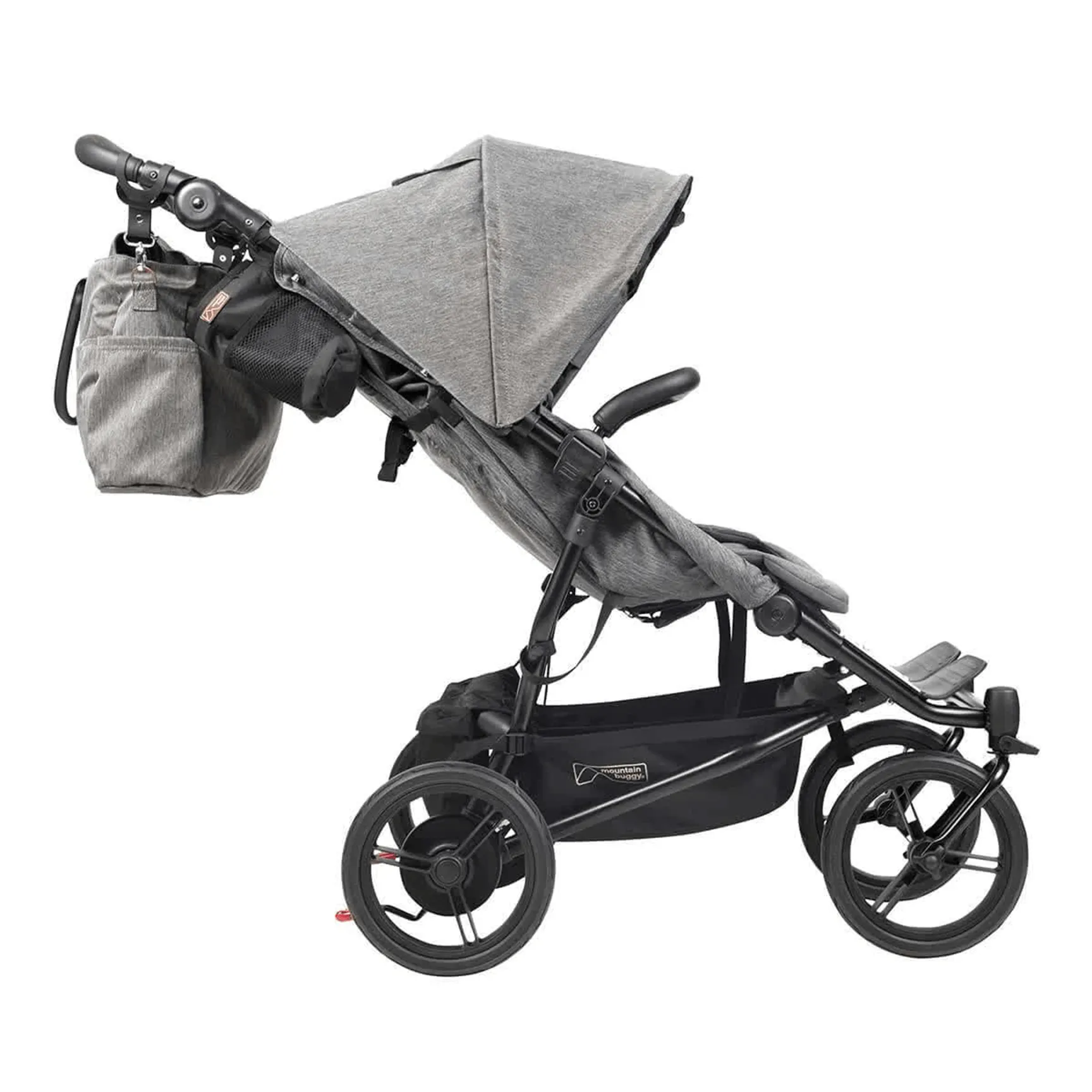 Mountain Buggy Duet Luxury with Satchel - Herringbone
