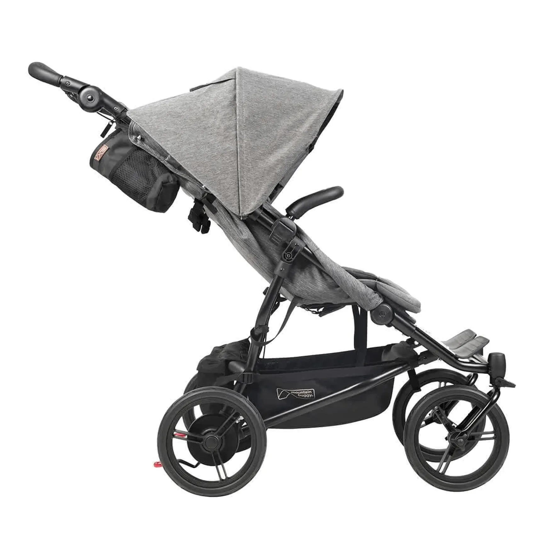 Mountain Buggy Duet Luxury with Satchel - Herringbone