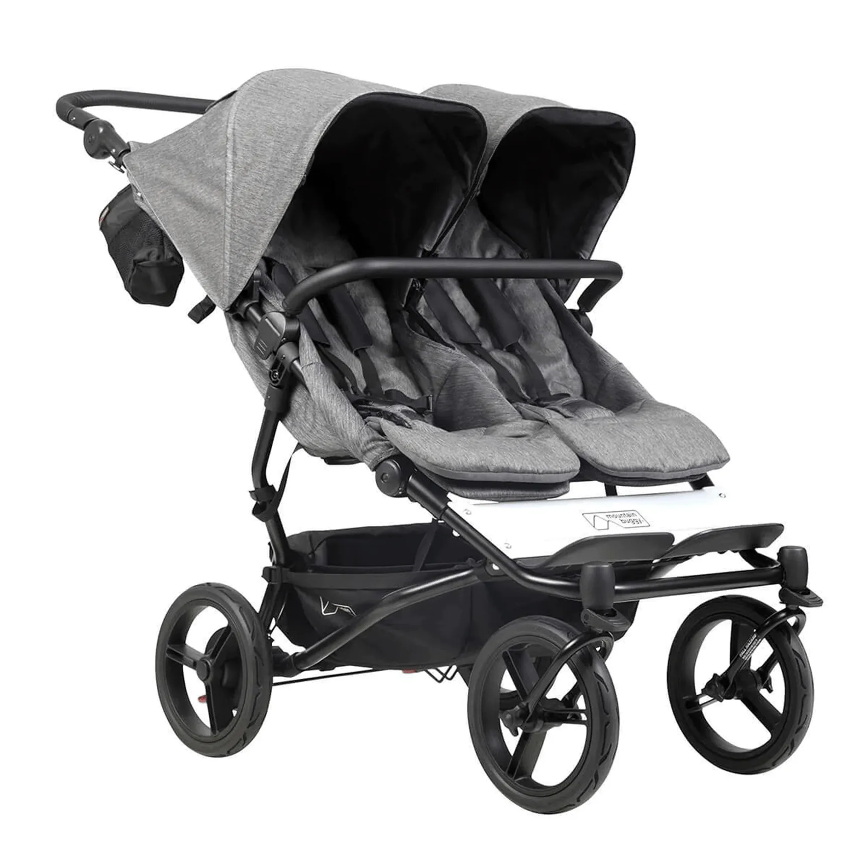 Mountain Buggy Duet Luxury with Satchel - Herringbone