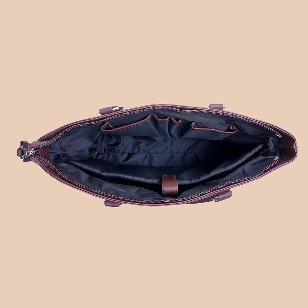 Mughal Motif Women's Office HandBag