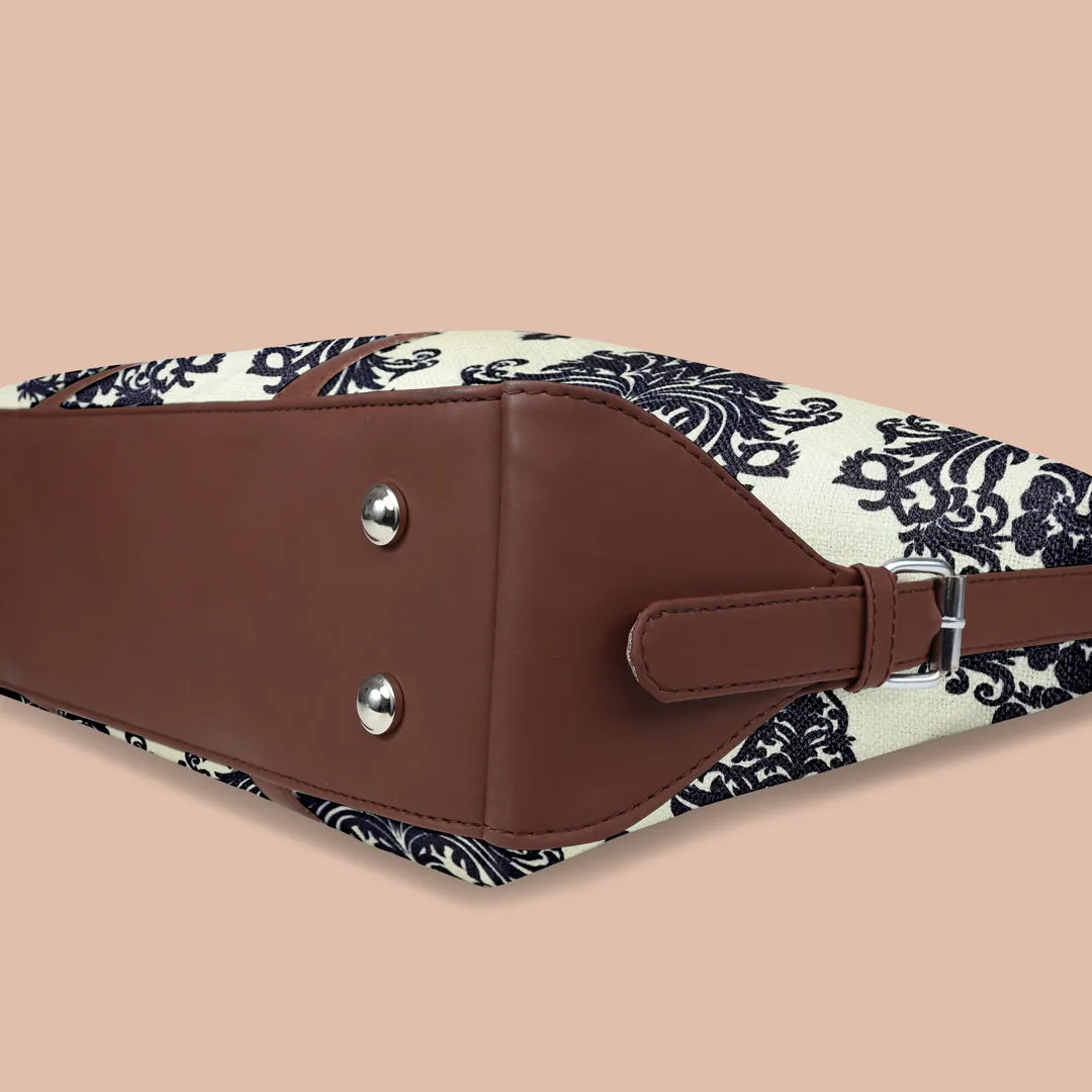 Mughal Motif Women's Office HandBag