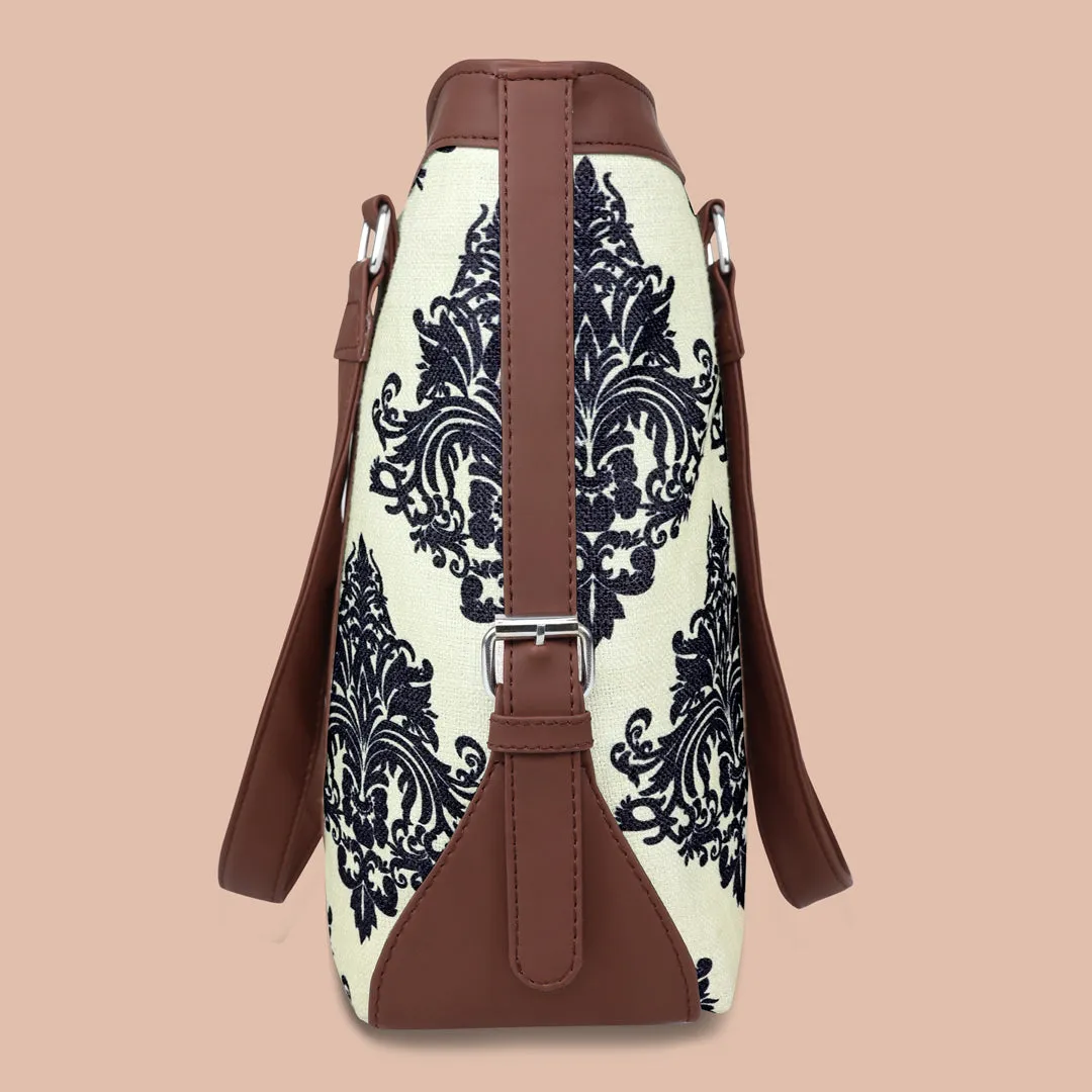Mughal Motif Women's Office HandBag