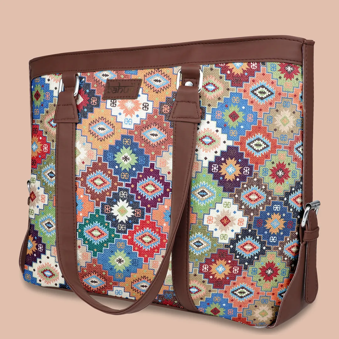 Multicolor Women's Office HandBag