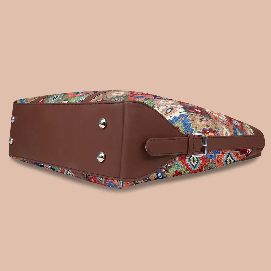 Multicolor Women's Office HandBag