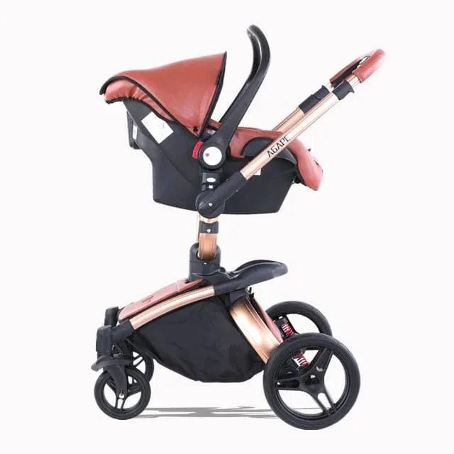 MZC906Deluxe - 3 in 1 High Landscape Baby Stroller