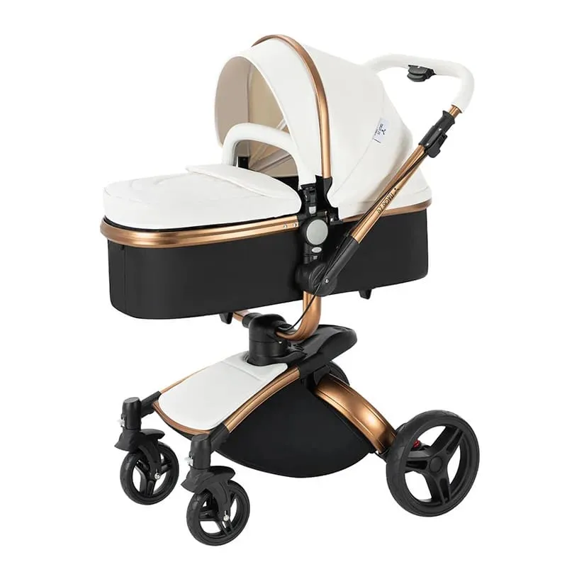 MZC906Deluxe - 3 in 1 High Landscape Baby Stroller