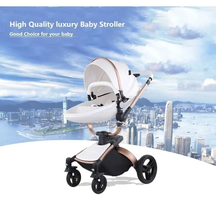 MZC906Deluxe - 3 in 1 High Landscape Baby Stroller