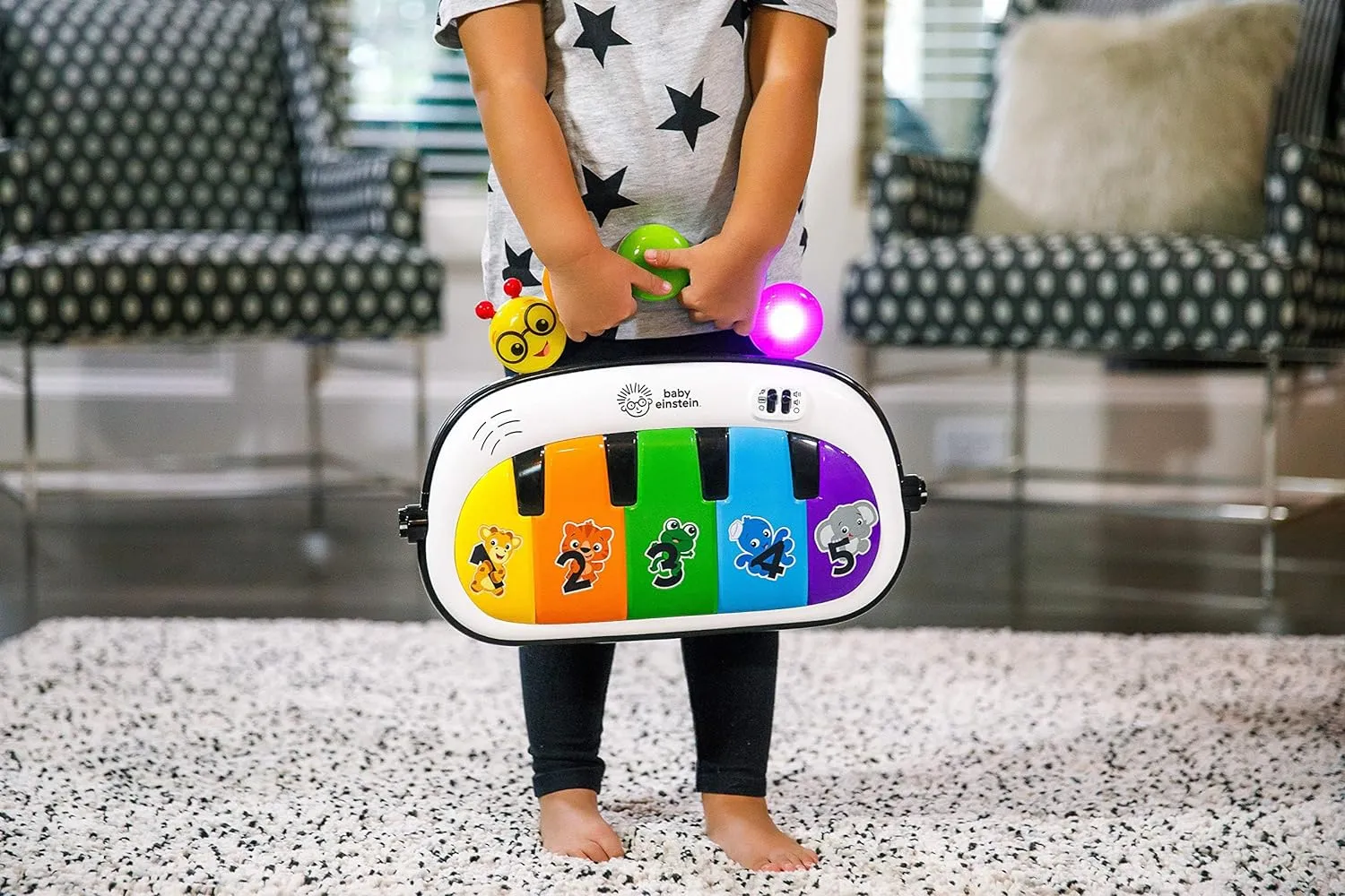 NEW Baby Einstein 4-in-1 Kickin' Tunes Music Activity Gym Play Mat, Retails $69  Box has slight damage, contents are perfect!