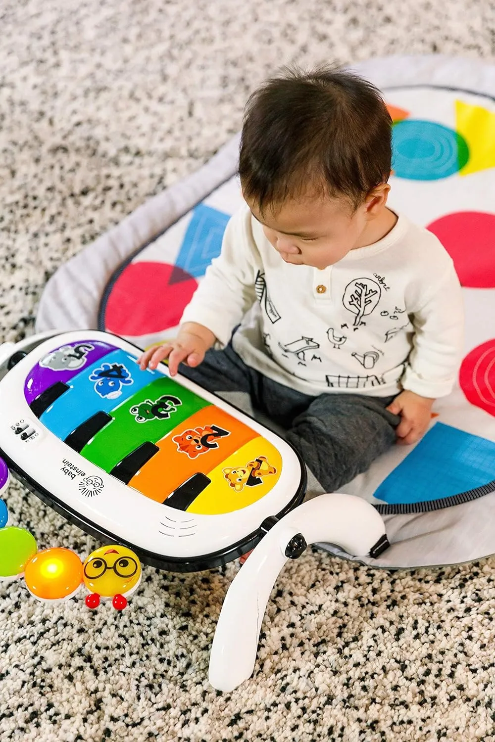 NEW Baby Einstein 4-in-1 Kickin' Tunes Music Activity Gym Play Mat, Retails $69  Box has slight damage, contents are perfect!